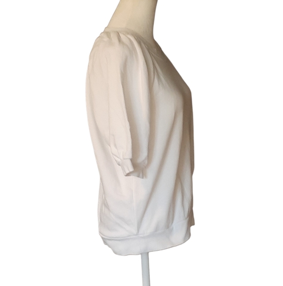Z Supply White Short Sleeve Top. Size S - Picture 2 of 8